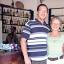 HOTEL: Susan Clifford-Webb and her son Oliver, at Hibiscus House out in the Gambia.