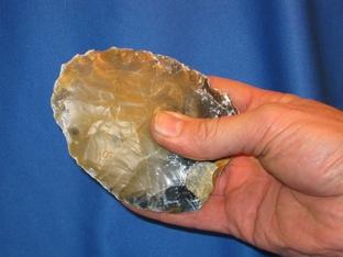 The flint hand axe