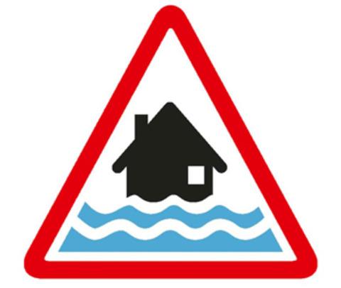 Flood warning on Severn