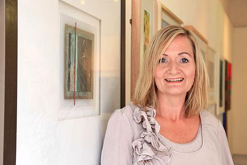 ARTIST: Karen Parody has won the Bewdley Open Studio Prize.
