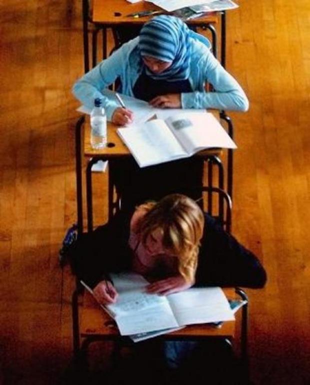 Pupils all set for GCSE exam resit
