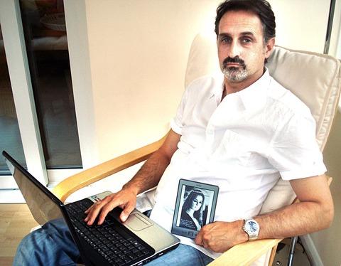 PUBLISHED: Nigel Upson with book Aviatha’s Kingdoms on Kindle.
