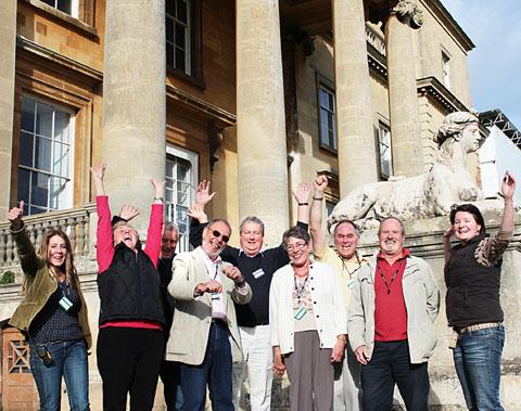 JOY: Staff and volunteers from Croome