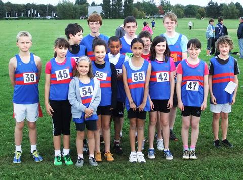 TALENT: Bourton juniors enjoyed plenty of success when they were in action at the Plock Court one-mile race in Gloucester.