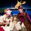 YES, YOU SHALL GO TO THE BALL: Shaun Hennesey as Frutti, Richard Croughton as Tutti and Lizzie Franks as Cinderella