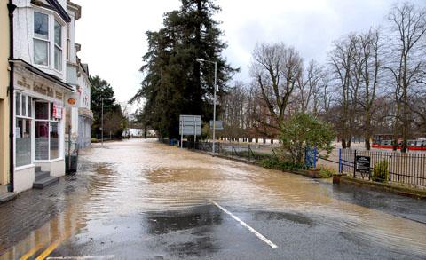 Floods, Waterside, Evesham