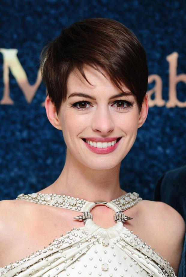 HOPEFUL: Anne Hathaway, star of Les Misérables