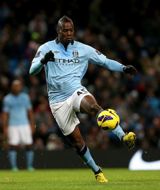 GOODBYE: Manchester City's Mario Balotelli is off to AC Milan
