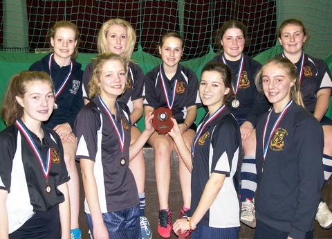 WORCESTERSHIRE CHAMPIONS: Prince Henry’s High School girls’ under 15s. Picture: NAOMI HEYWOOD