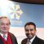 TOP DUO: Adrian Hardman, leader of Worcestershire County Council, with Ahmed Goga, right, the council’s head of economic development and planning.
