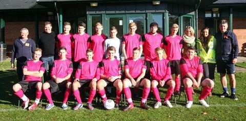 FLADBURY LINE UP. Picture supplied by Peter Dickenson.