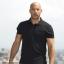 Vin Diesel is happy to stay in front of the camera for his big action roles
