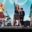 The Saturdays perform at Radio One's Big Weekend in Londonderry