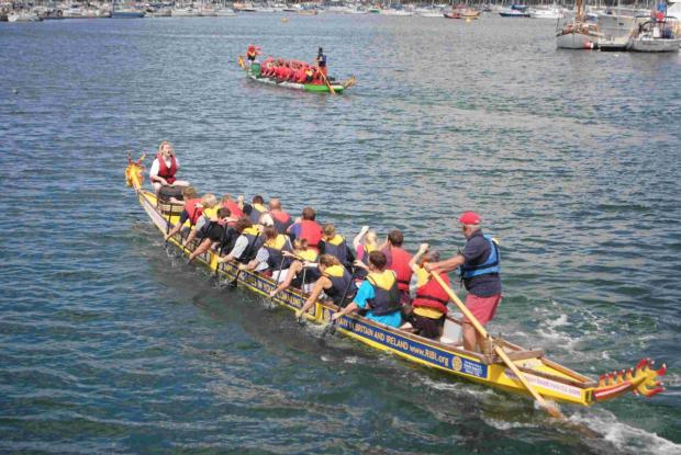 Dragon boats