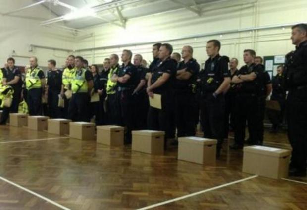 Around 120 officers are taking part in the major police operation across Herefordshire.
