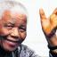 Former South African president Nelson Mandela