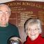 DESERVED AWARD: Chairman Val Harris gives John Bowlt the Page Trophy for Chipping Norton club person of the year.