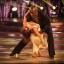 Anya Garnis and Patrick Robinson rehearse for Strictly Come Dancing. (BBC)