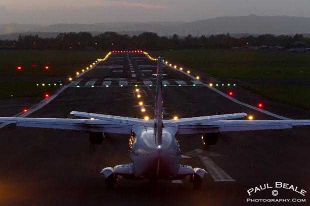 Tewkesbury Admag: A Citywing flight prepares for take-off at Gloucester Tewkesbury Admag: A Citywing flight prepares for take-off at Gloucester