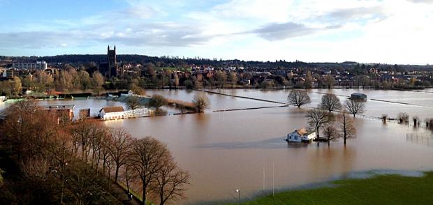 Tewkesbury Admag: The flood plains of Worcestershire have taken the brunt of the water Tewkesbury Admag: The flood plains of Worcestershire have taken the brunt of the water