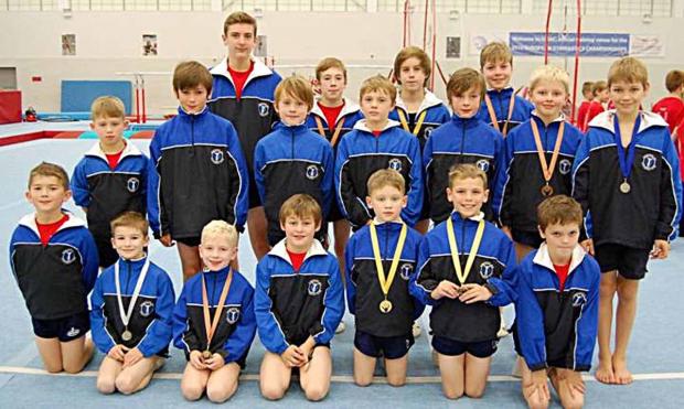 Tewkesbury Admag: MEDAL WINNERS: The Stock Wood-based Worcester Gymnastics Club members who competed at the West Midlands Regional Championships. Picture: PAUL BRAATHEN Tewkesbury Admag: MEDAL WINNERS: The Stock Wood-based Worcester Gymnastics Club members who competed at the West Midlands Regional Championships. Picture: PAUL BRAATHEN