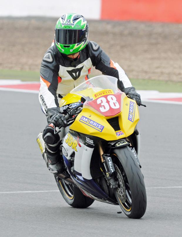 Tewkesbury Admag: ASHLEY BEECH: Will be riding again for Evesham's JD Racing. Picture: ALAN HEAL. Tewkesbury Admag: ASHLEY BEECH: Will be riding again for Evesham's JD Racing. Picture: ALAN HEAL.
