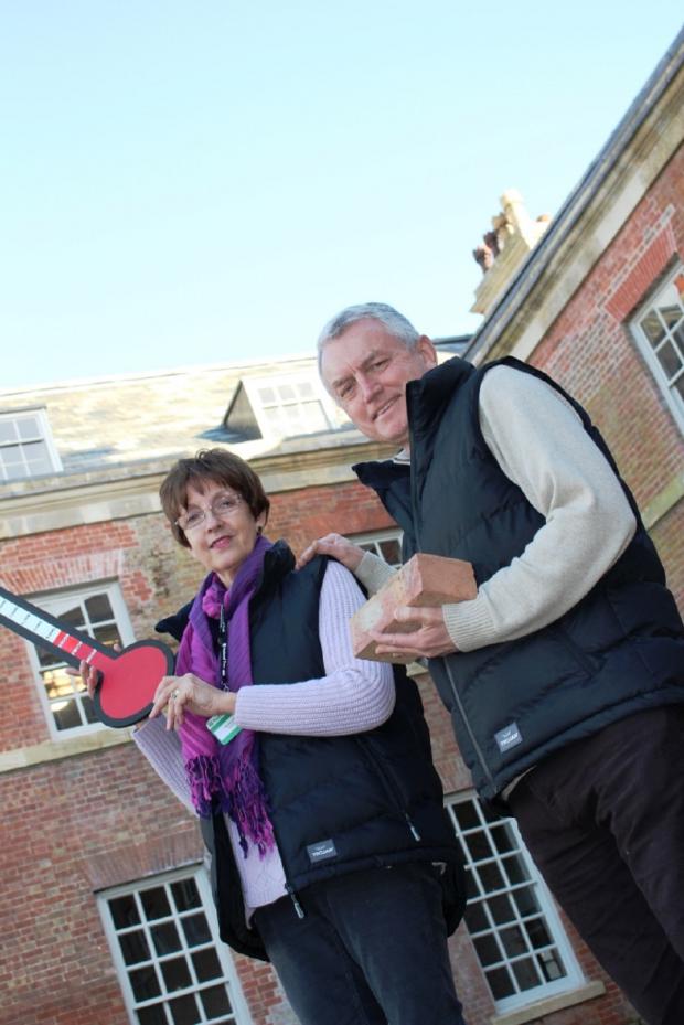 Tewkesbury Admag: MORE than £3,500 has been raised in an appeal towards the restoration of a wing of a historic building near Pershore. Visitors to the National Trust's Croome Court put their hands in their pockets to raised the massive sum in a buy-a-brick scheme toward Tewkesbury Admag: MORE than £3,500 has been raised in an appeal towards the restoration of a wing of a historic building near Pershore. Visitors to the National Trust's Croome Court put their hands in their pockets to raised the massive sum in a buy-a-brick scheme toward