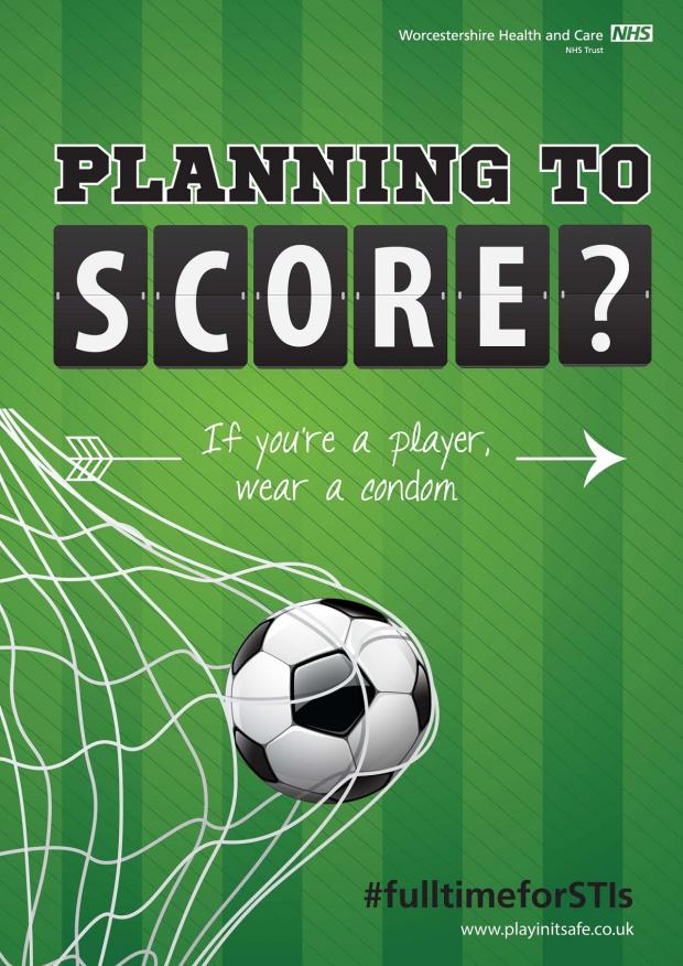 Tewkesbury Admag: Health trust unveils sexual health poster ahead of England-Italy clash Tewkesbury Admag: Health trust unveils sexual health poster ahead of England-Italy clash