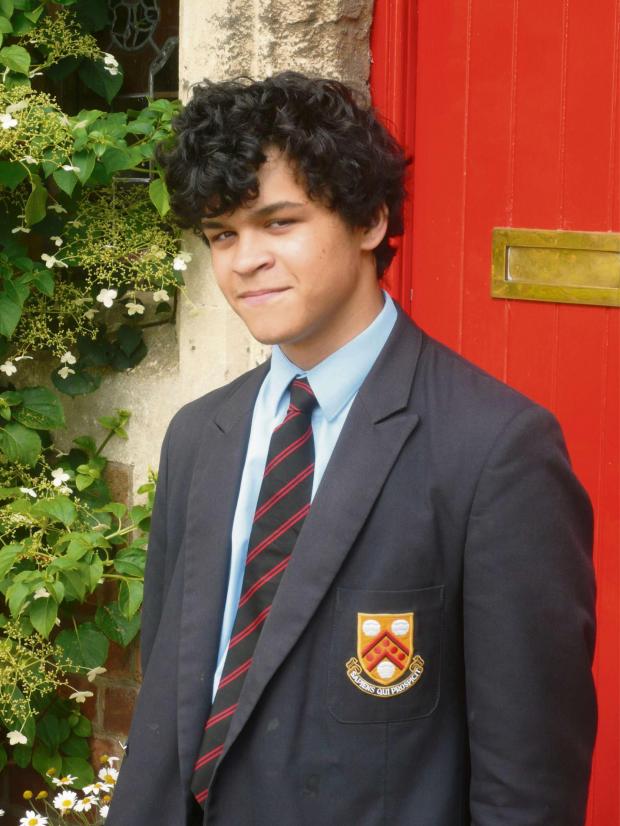 Tewkesbury Admag: Malvern College student Aidan Baird Tewkesbury Admag: Malvern College student Aidan Baird