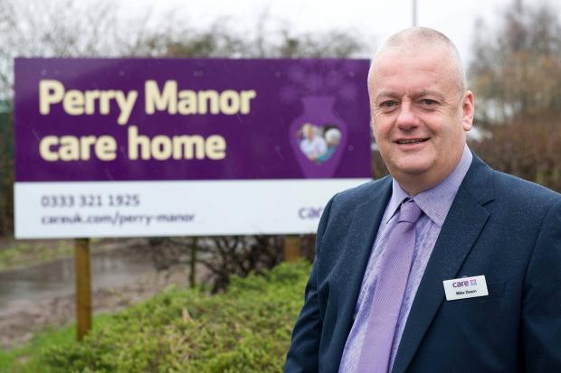 Tewkesbury Admag: Manager of Perry Manor Mike Dearn Tewkesbury Admag: Manager of Perry Manor Mike Dearn