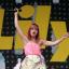 Tewkesbury Admag: Lily Allen has showed off her toned figure on stage Tewkesbury Admag: Lily Allen has showed off her toned figure on stage