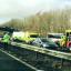 Tewkesbury Admag: A collision on the eastbound M4 between junctions 34 and 33 to the west of Cardiff (@CoryRichardss/Twitter/PA) Tewkesbury Admag: A collision on the eastbound M4 between junctions 34 and 33 to the west of Cardiff (@CoryRichardss/Twitter/PA)