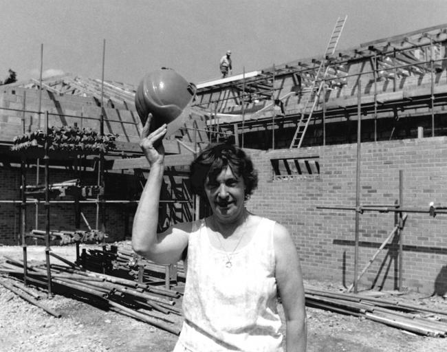 TODAY'S old picture dates back to February 2003, when the paper paid a visit to the Ronkswood Community Centre. The centre's pillar of strength was Diana Morrison, who had been the original community worker at the centre when is was first built in
